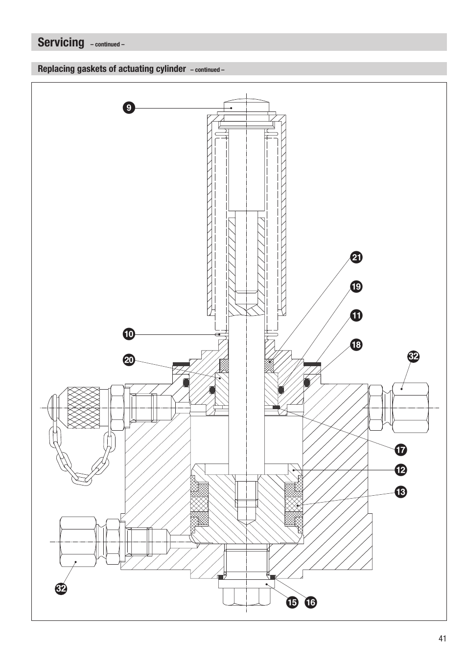 A= ) ( / & % § " ! 0 9 | Flowserve HV 215 User Manual | Page 41 / 44