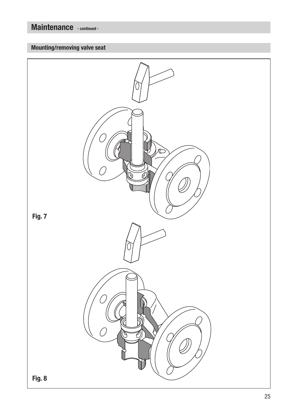 Maintenance | Flowserve PA46 User Manual | Page 25 / 32