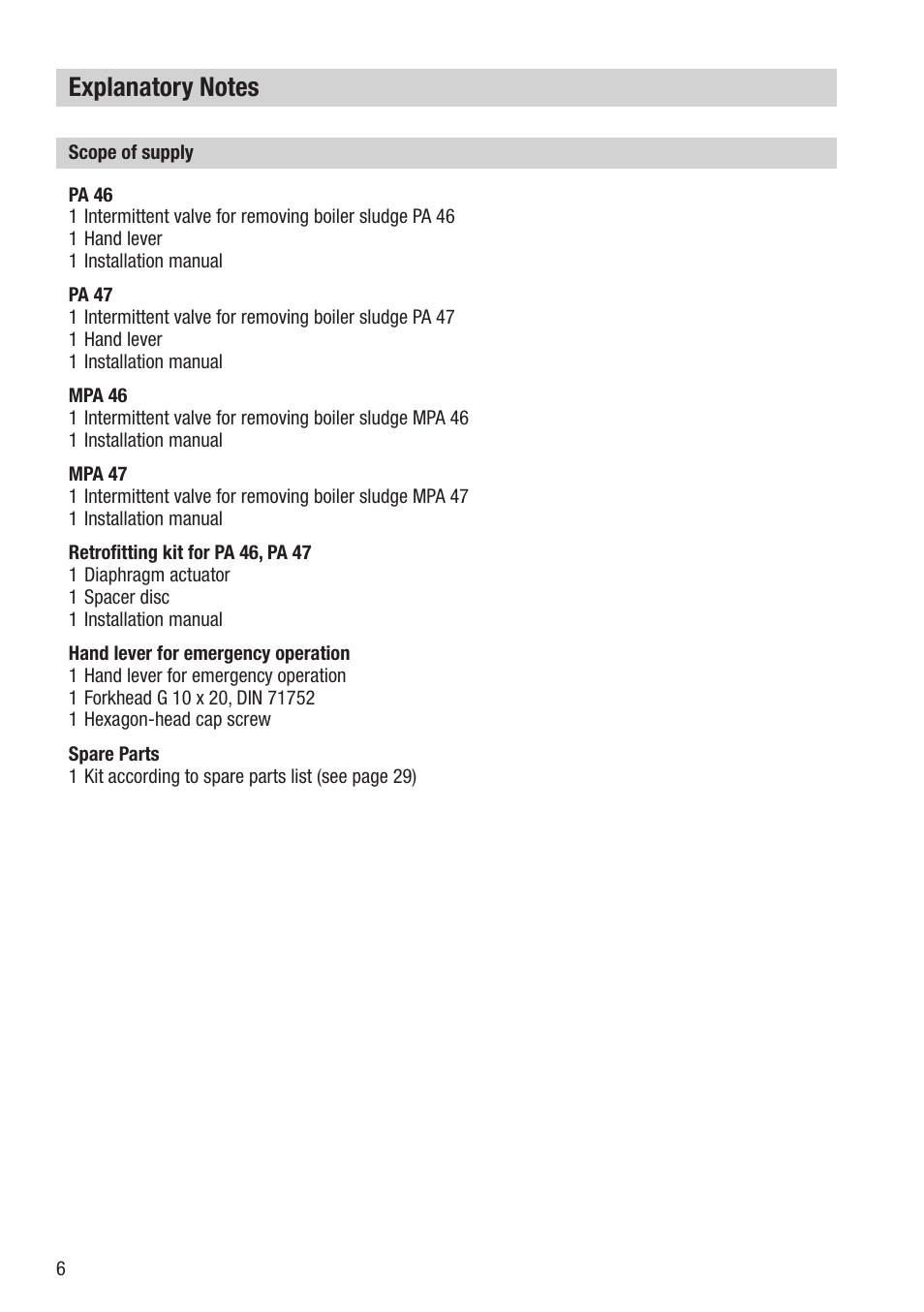 Flowserve PA46 User Manual | Page 6 / 32