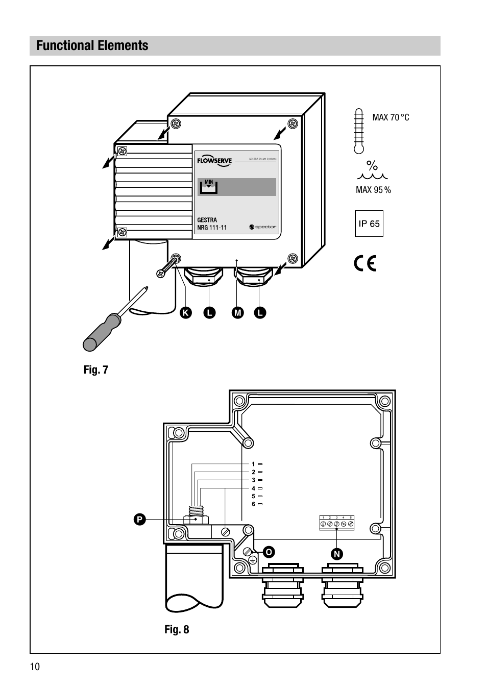 Functional elements | Flowserve NRG 111-11 User Manual | Page 10 / 20
