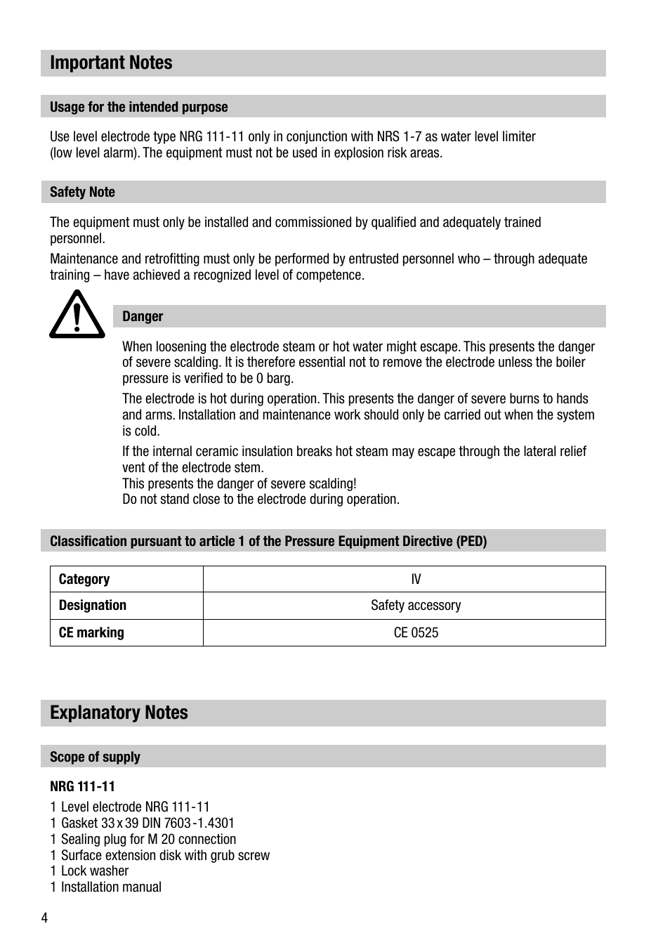 Flowserve NRG 111-11 User Manual | Page 4 / 20