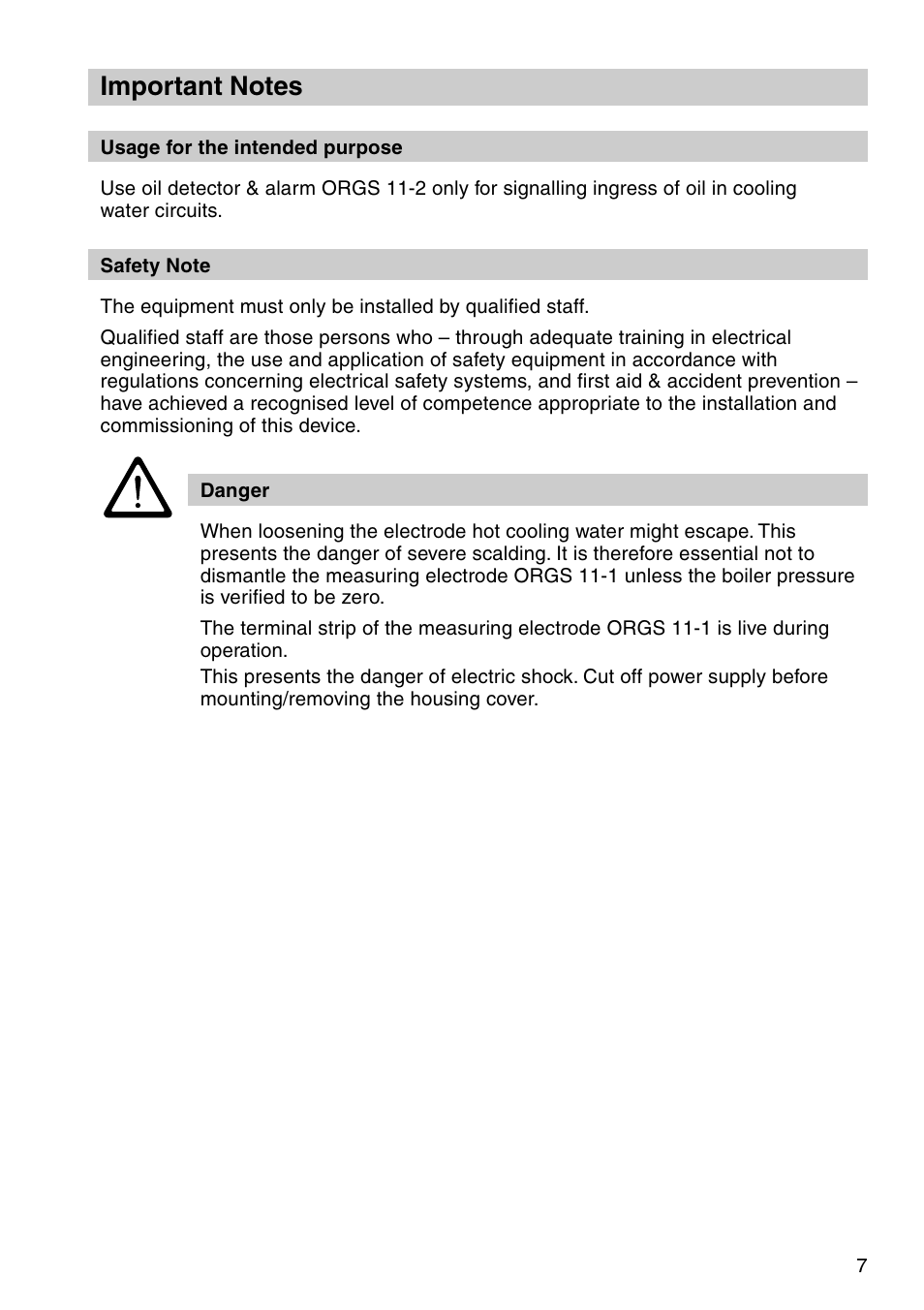 Flowserve ORGS 11-2 User Manual | Page 7 / 20