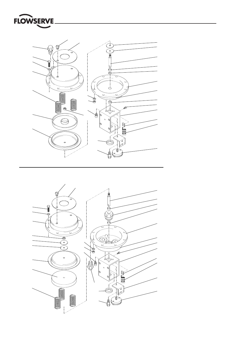 Flowserve 2 Series P0 Type Kämmer Pneumatic Actuator User Manual | Page 4 / 8