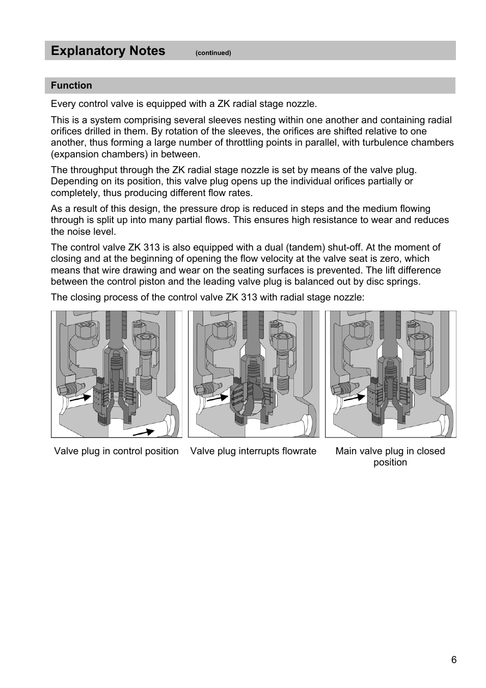 Flowserve ZK 313 User Manual | Page 6 / 16