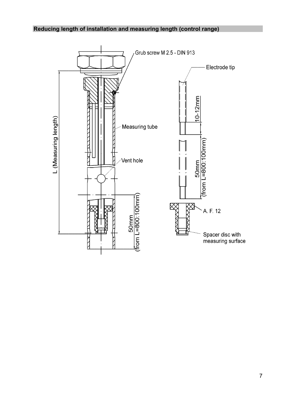 Flowserve LRGT16-1 Spector compact Conductivity Transmitter System User Manual | Page 7 / 28