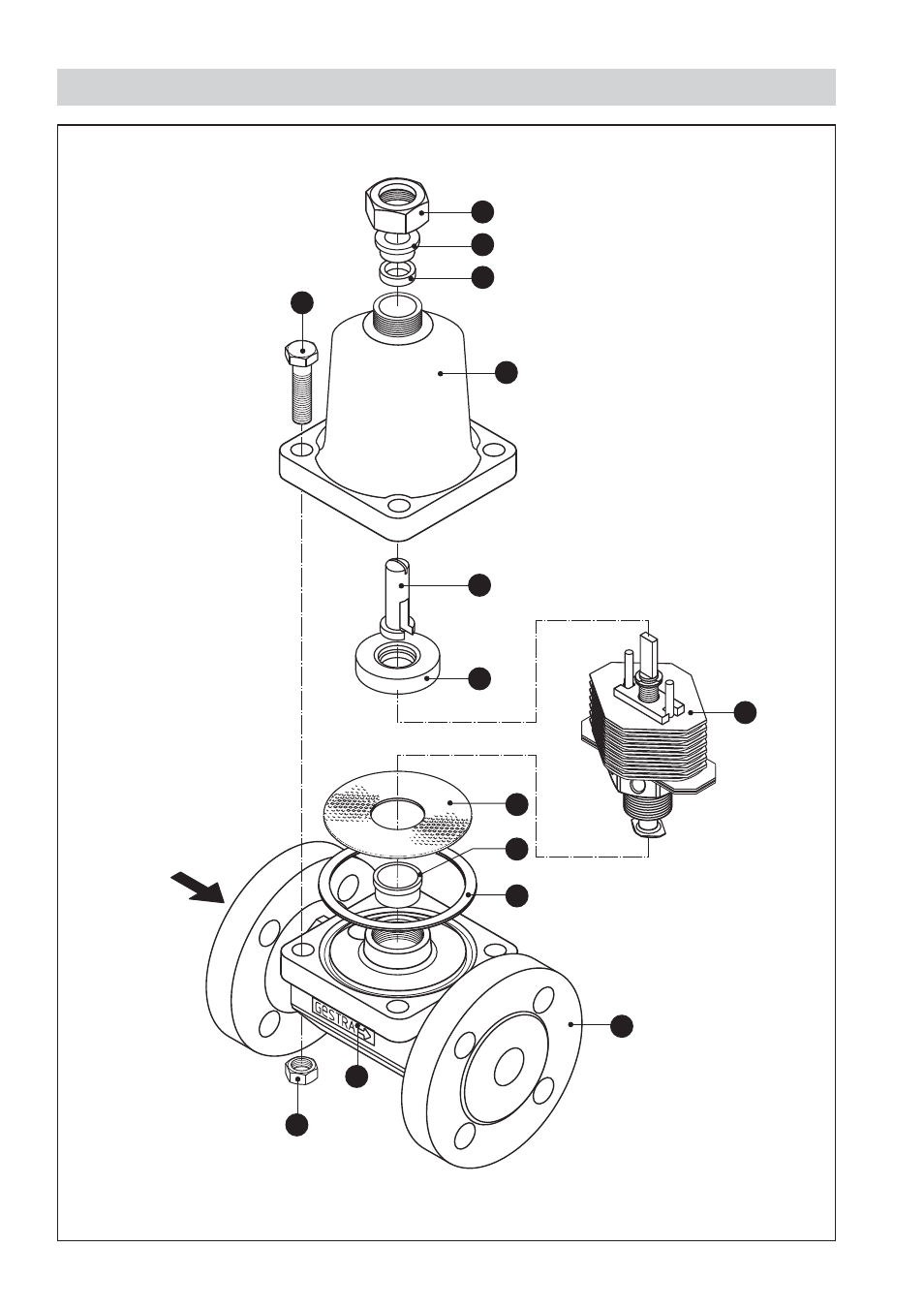 Parts drawing | Flowserve BK 15 User Manual | Page 4 / 16