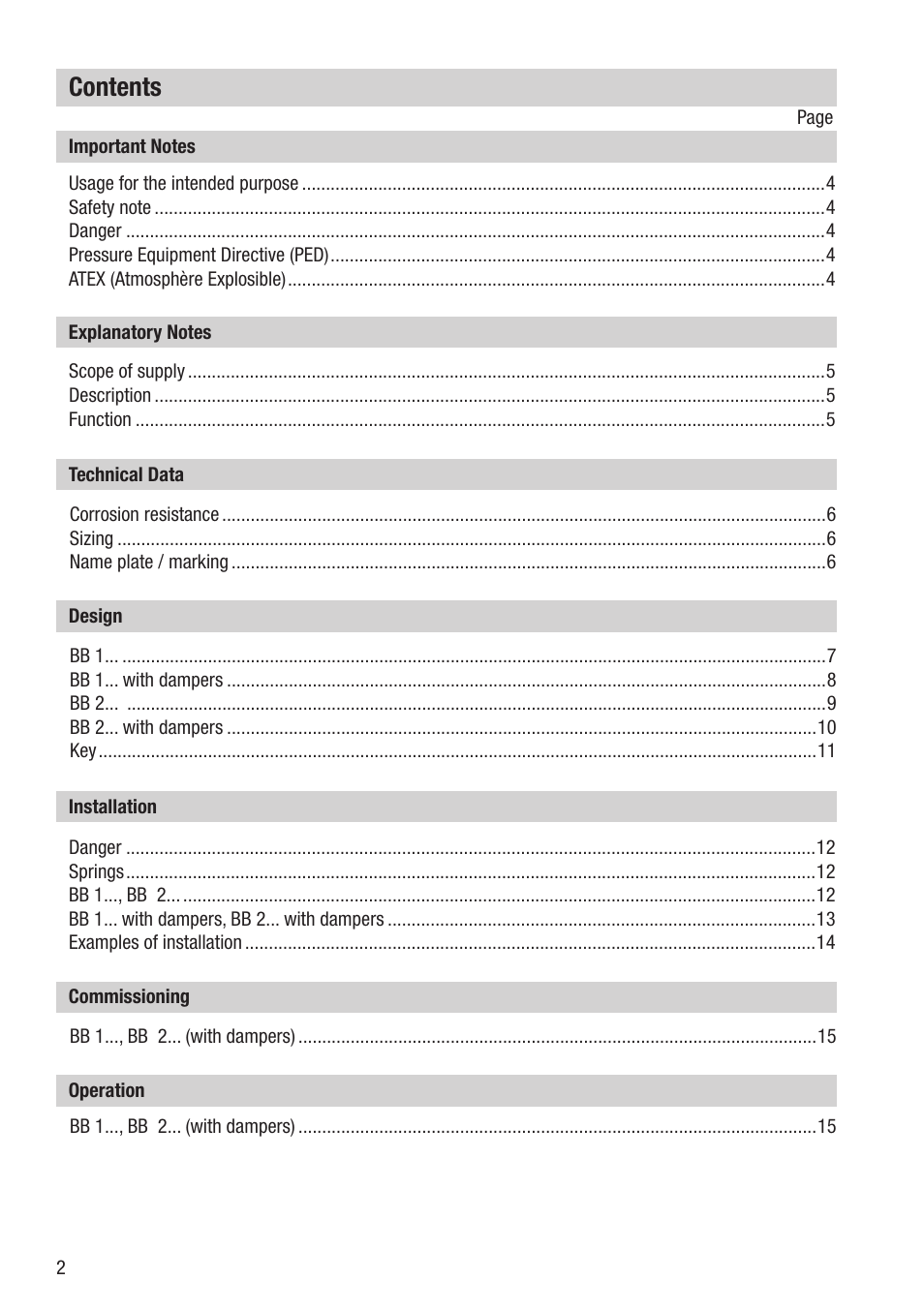 Flowserve BB 1 User Manual | Page 2 / 28