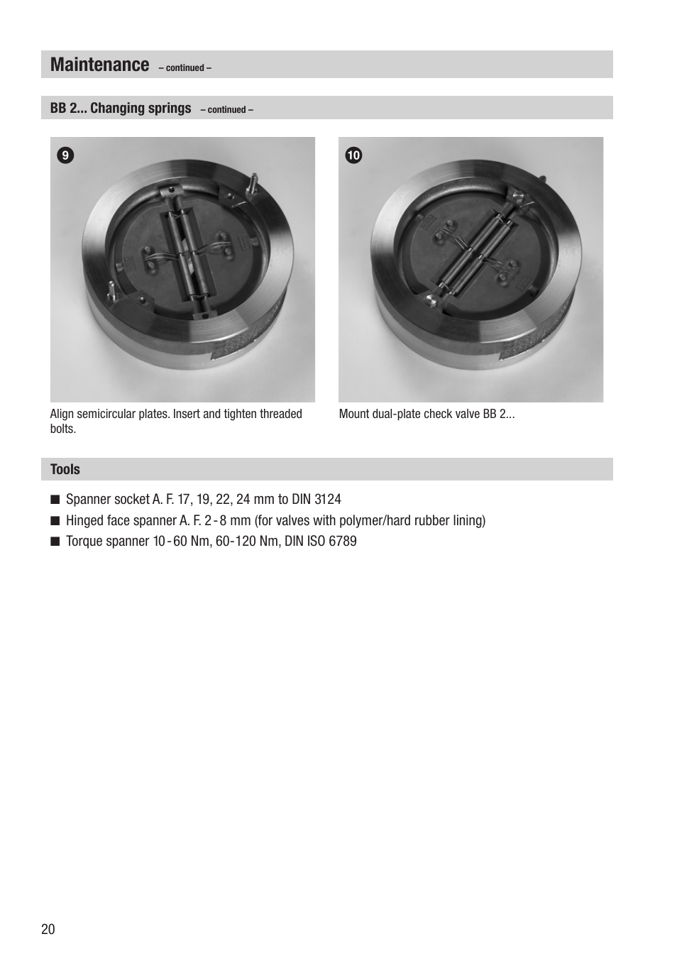 Maintenance | Flowserve BB 1 User Manual | Page 20 / 28