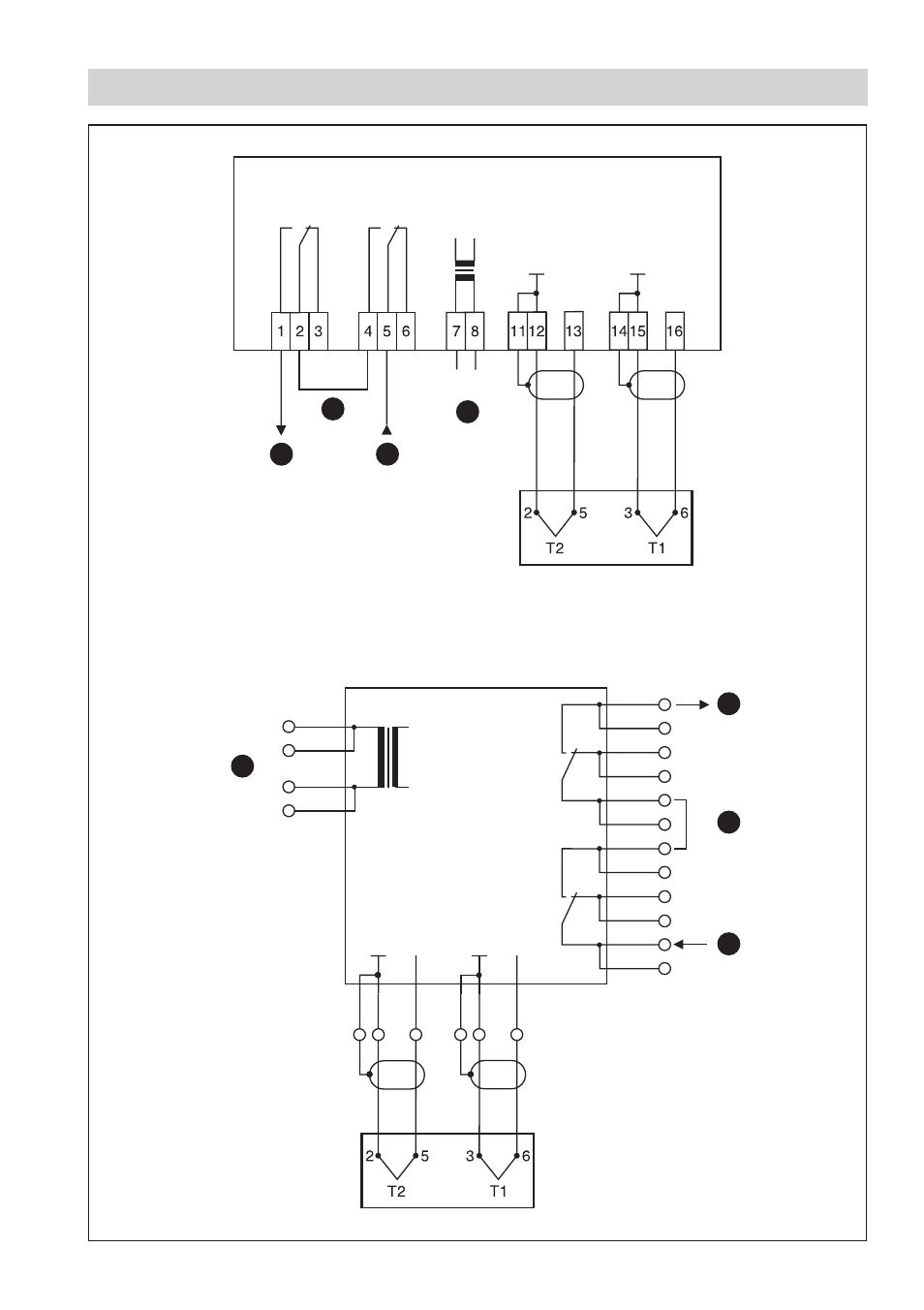 Wiring diagram, Trs 5-7 c/d trs 5-7 b | Flowserve TRS5-7 Temperature Switch User Manual | Page 3 / 16