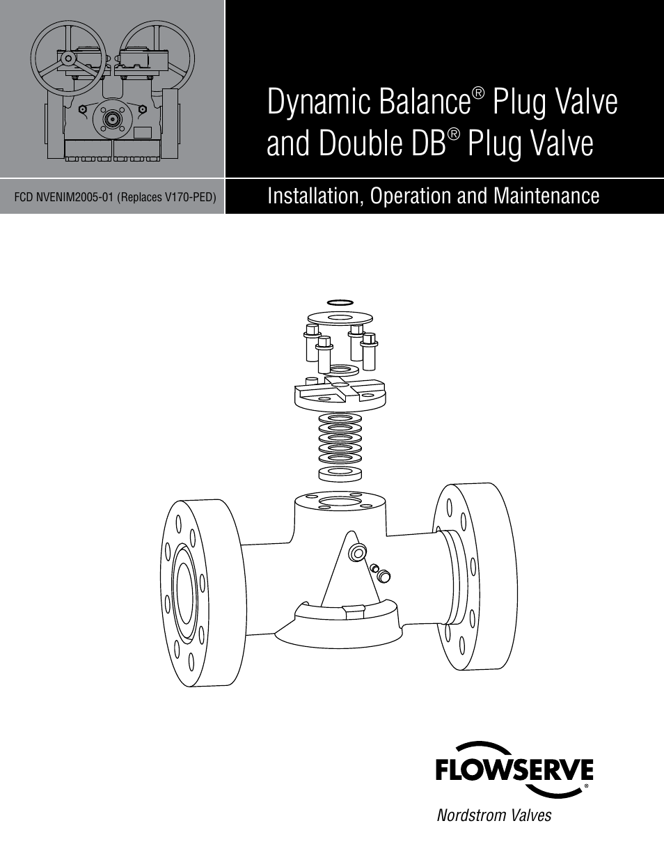 Flowserve Nordstrom Dynamic Balance Plug Valve and Double DB Plug Valve User Manual | 36 pages