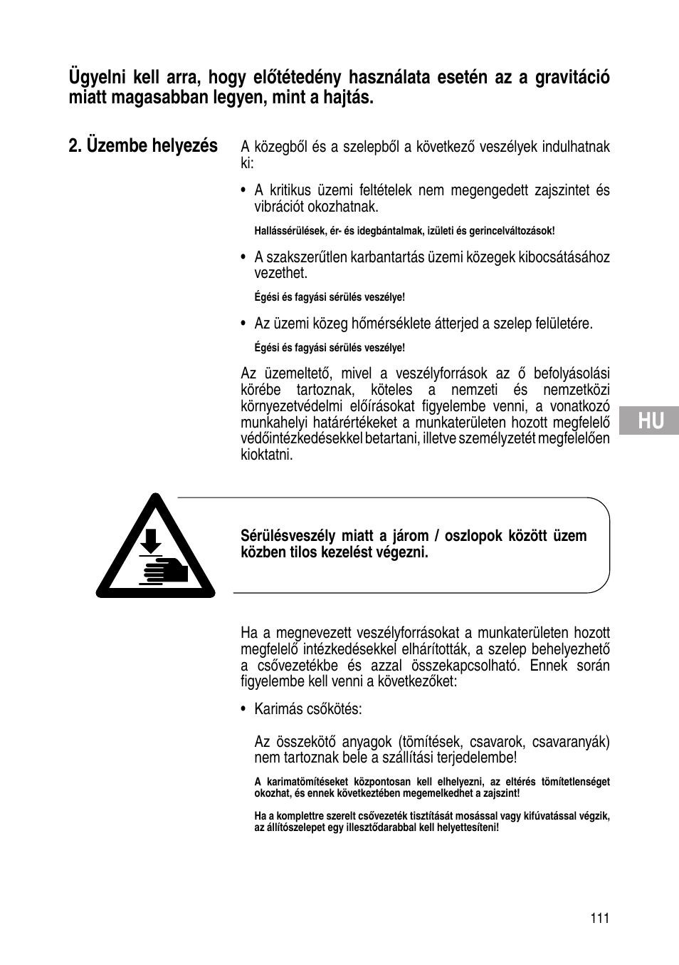 Flowserve Selfacting pressure regulator User Manual | Page 111 / 248