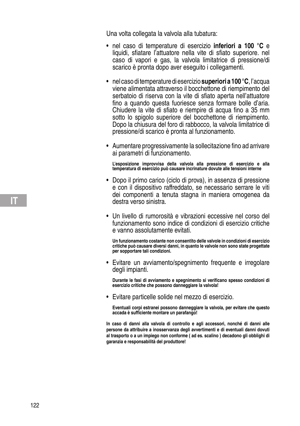 Flowserve Selfacting pressure regulator User Manual | Page 122 / 248