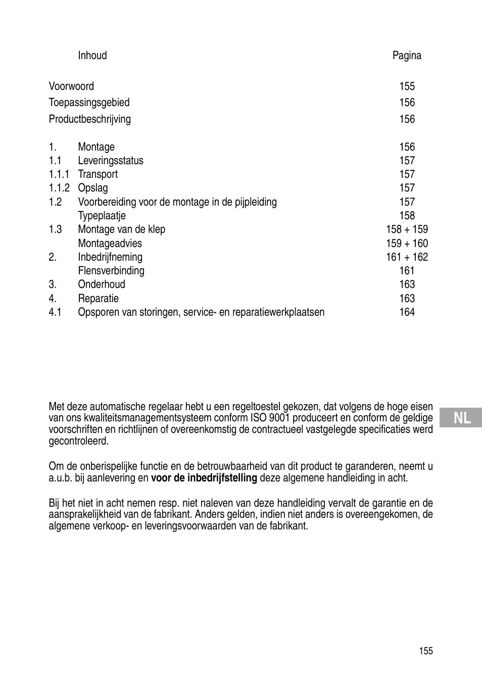 Flowserve Selfacting pressure regulator User Manual | Page 155 / 248