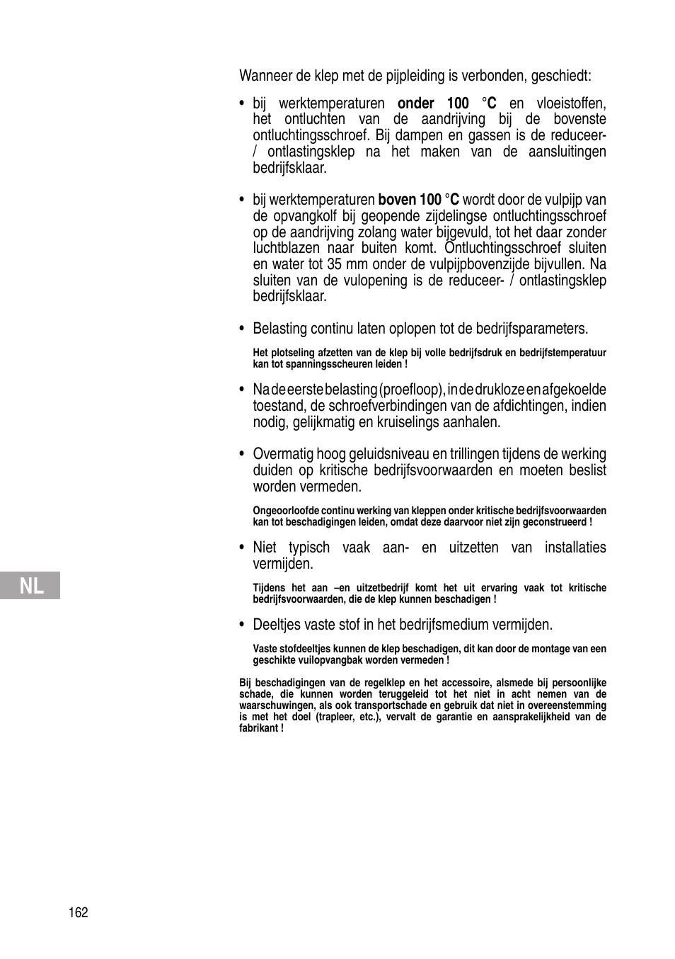 Flowserve Selfacting pressure regulator User Manual | Page 162 / 248