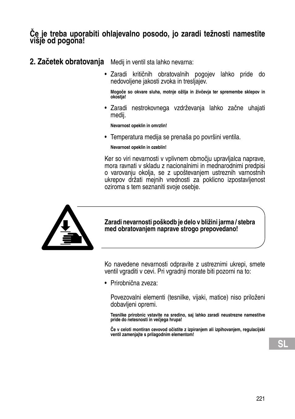 Flowserve Selfacting pressure regulator User Manual | Page 221 / 248