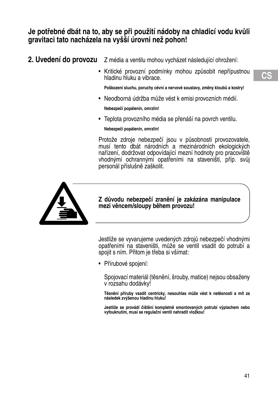 Flowserve Selfacting pressure regulator User Manual | Page 41 / 248