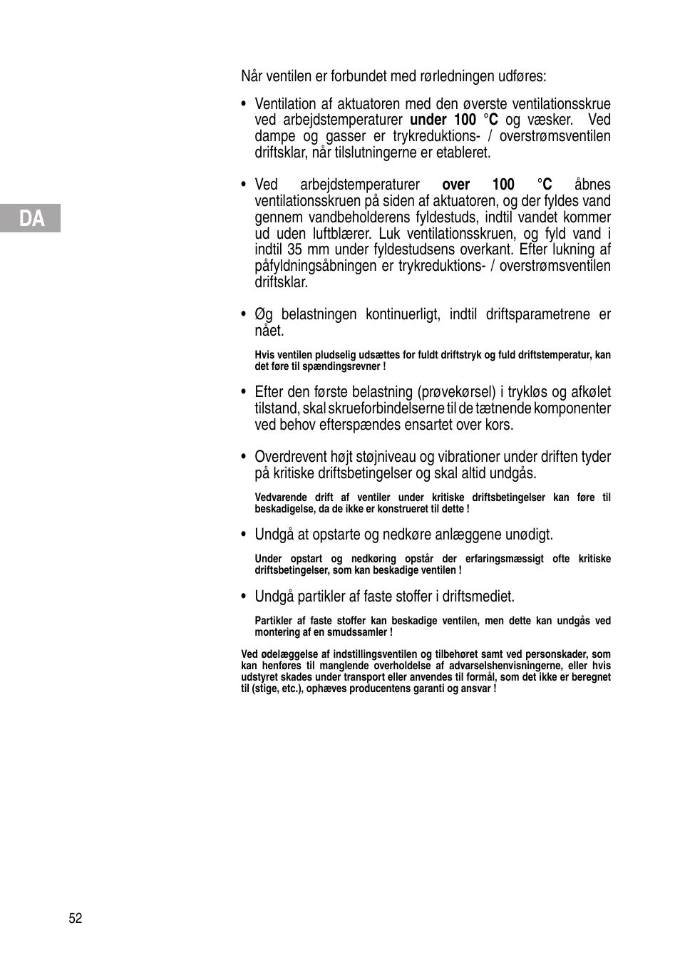 Flowserve Selfacting pressure regulator User Manual | Page 52 / 248