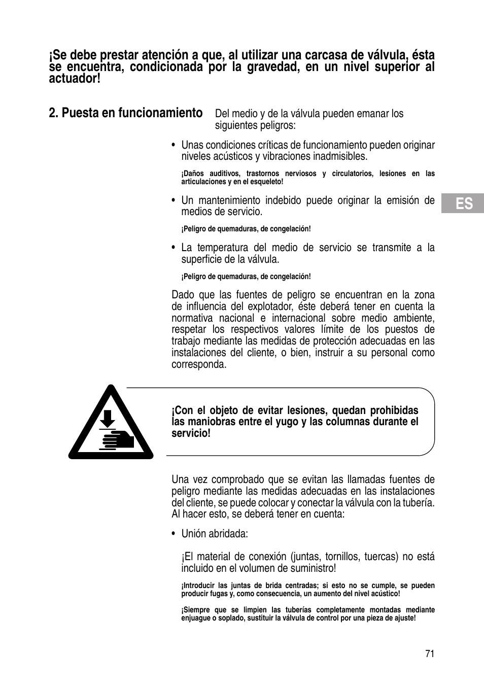 Flowserve Selfacting pressure regulator User Manual | Page 71 / 248