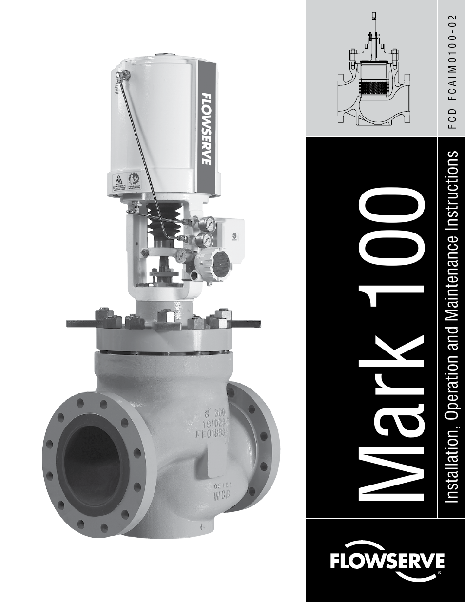 Flowserve Valtek Mark 100 Control Valve User Manual | 12 pages