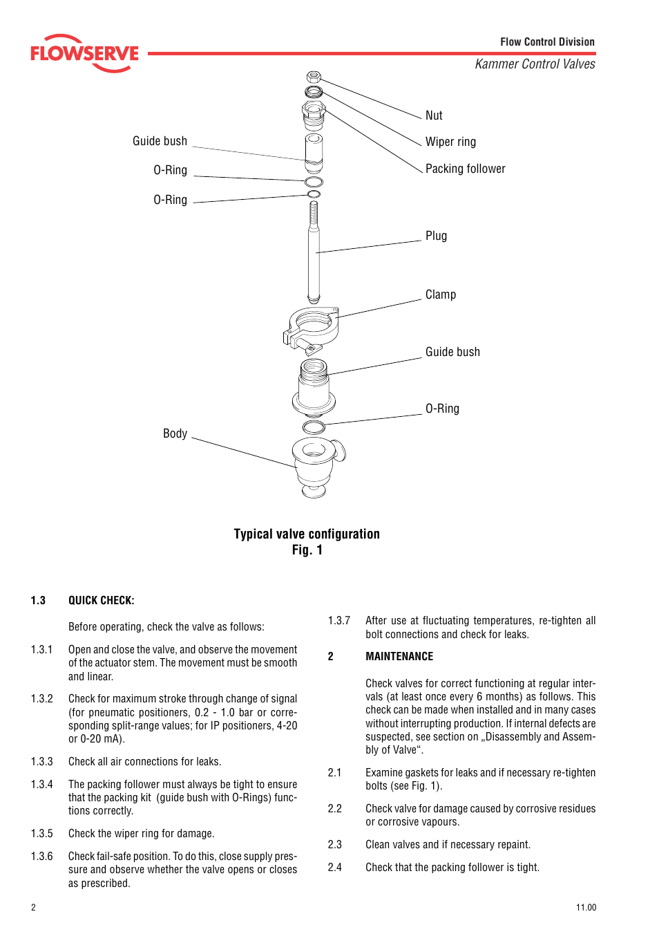Flowserve 191 000 Series User Manual | Page 2 / 4