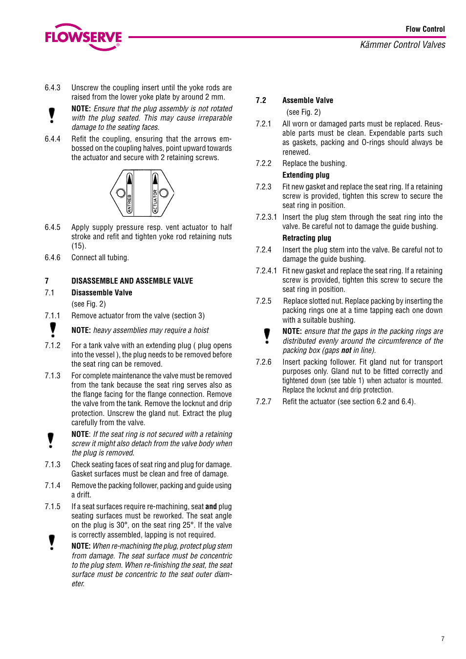 Flowserve 051 000 Series User Manual | Page 7 / 8