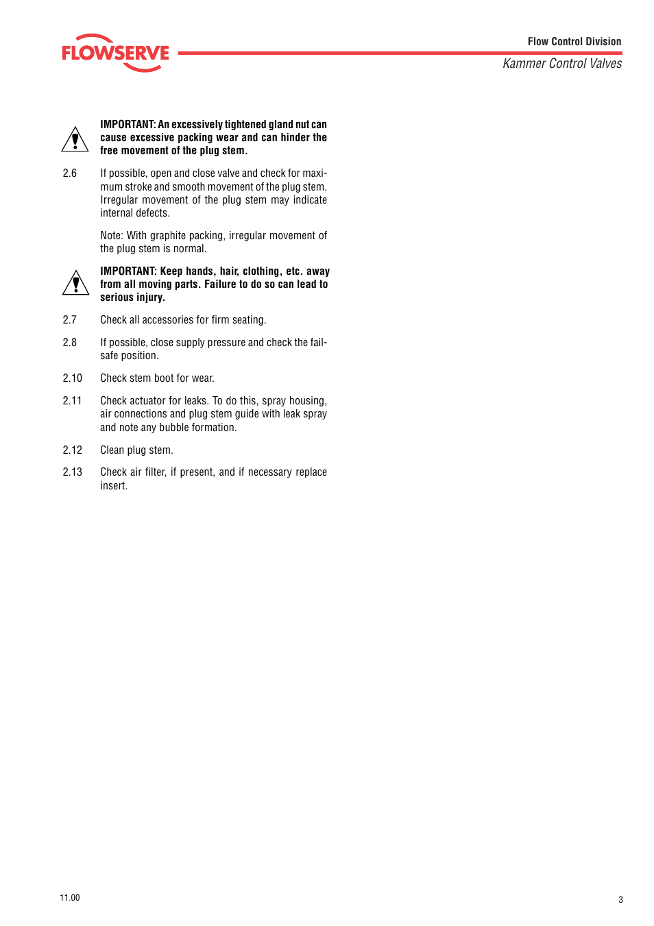 Flowserve 035 300 Series User Manual | Page 3 / 8