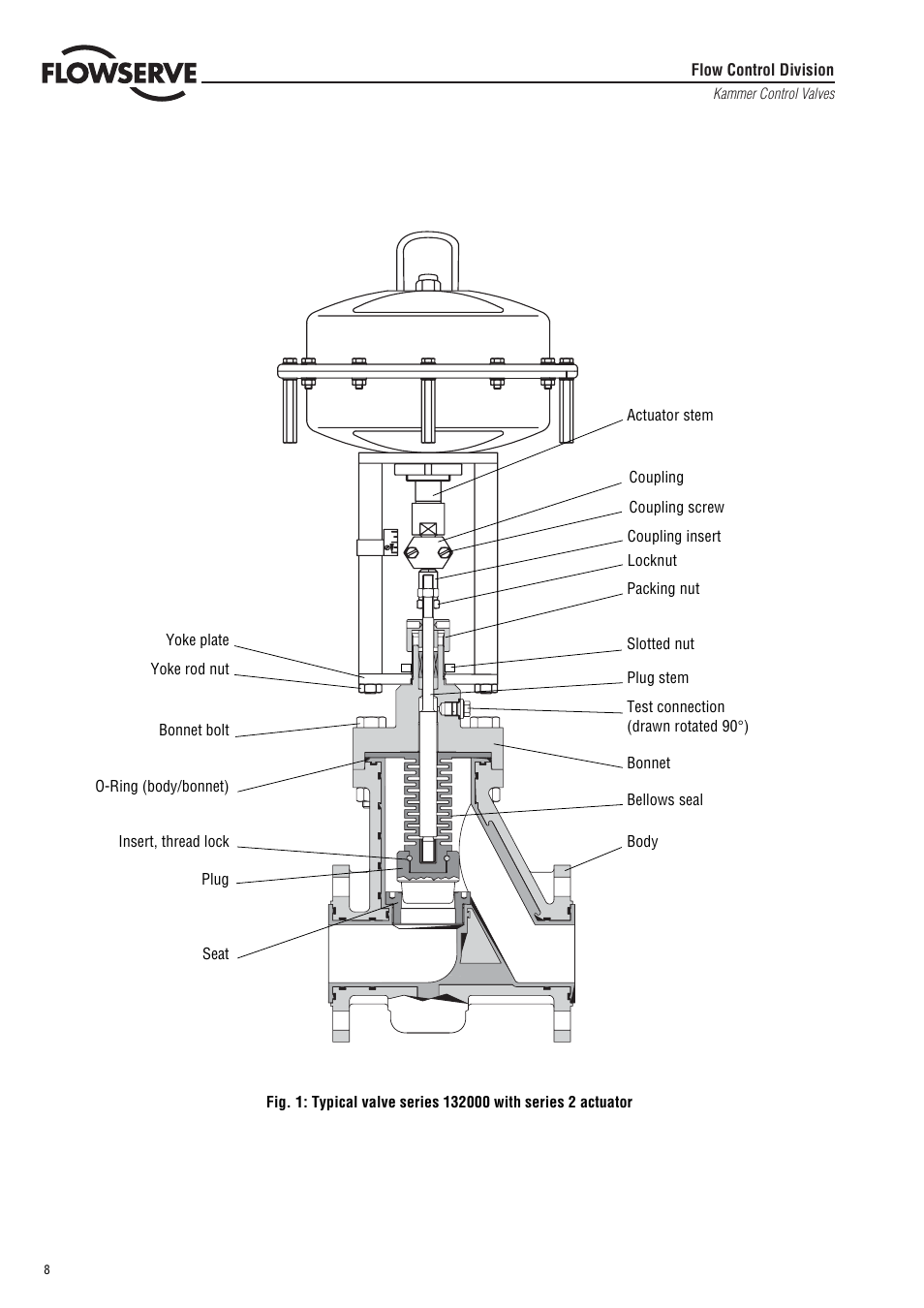 Flowserve 132000 Series User Manual | Page 8 / 12