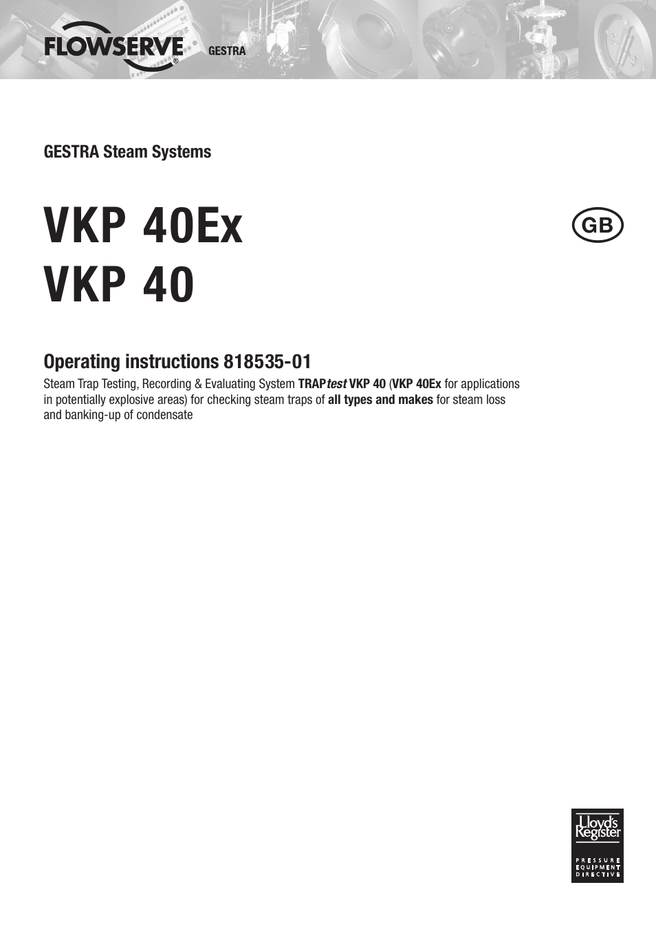 Flowserve VKP 40Ex User Manual | 24 pages