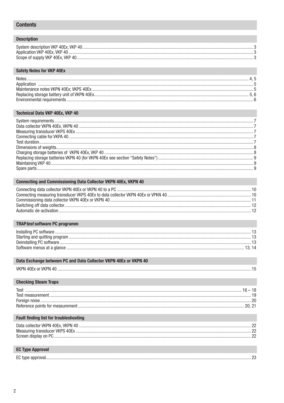 Flowserve VKP 40Ex User Manual | Page 2 / 24