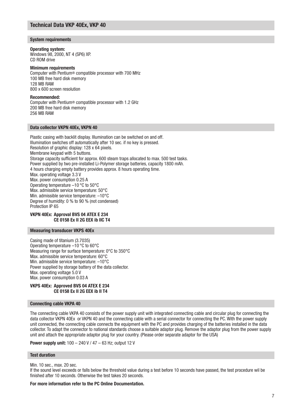 Flowserve VKP 40Ex User Manual | Page 7 / 24