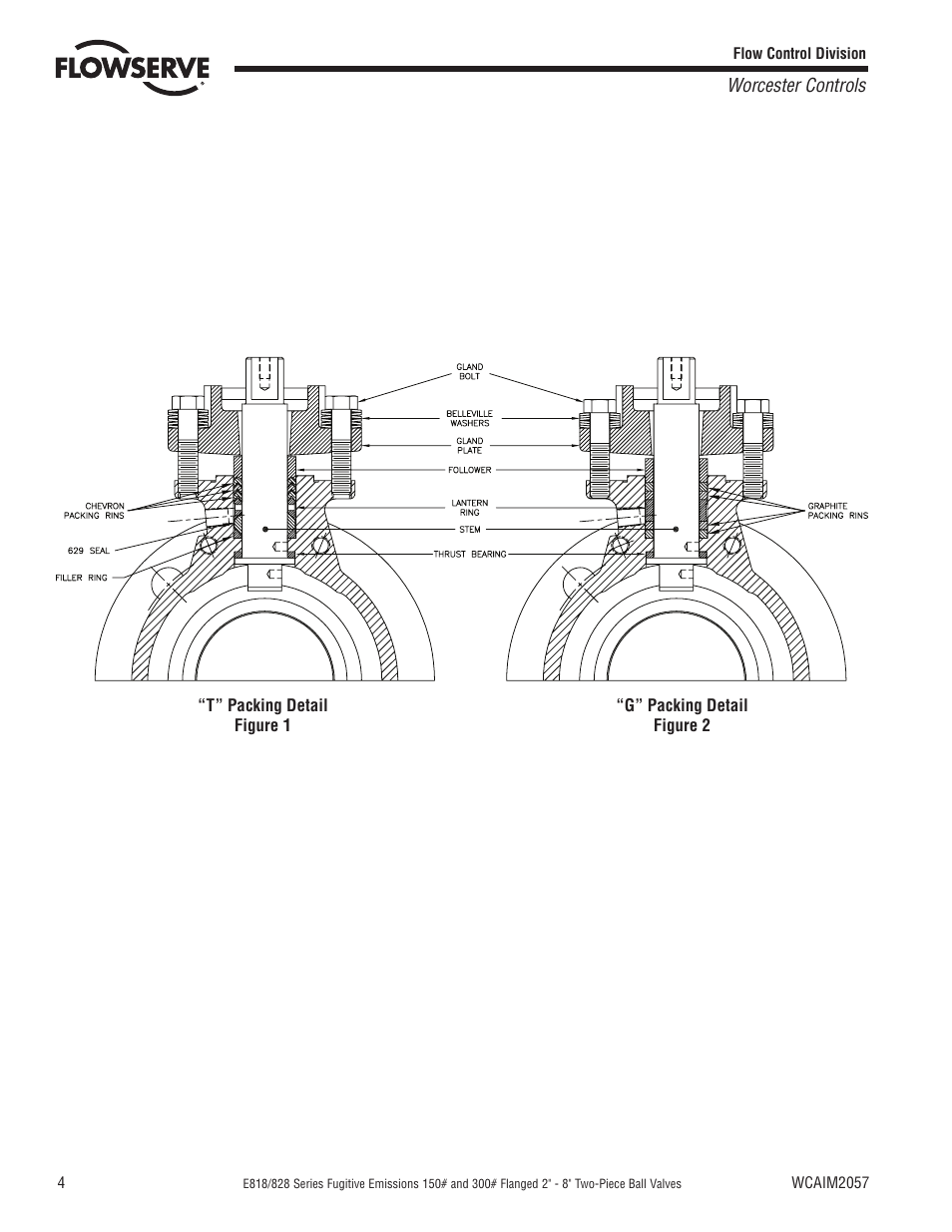 Flowserve E818 Series User Manual | Page 4 / 8