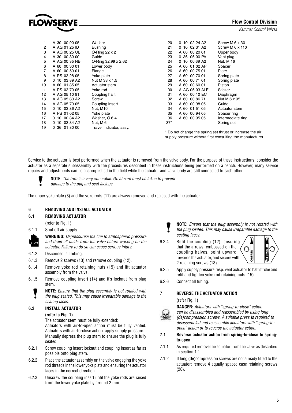 Flowserve 2 Series P5 Type User Manual | Page 5 / 8