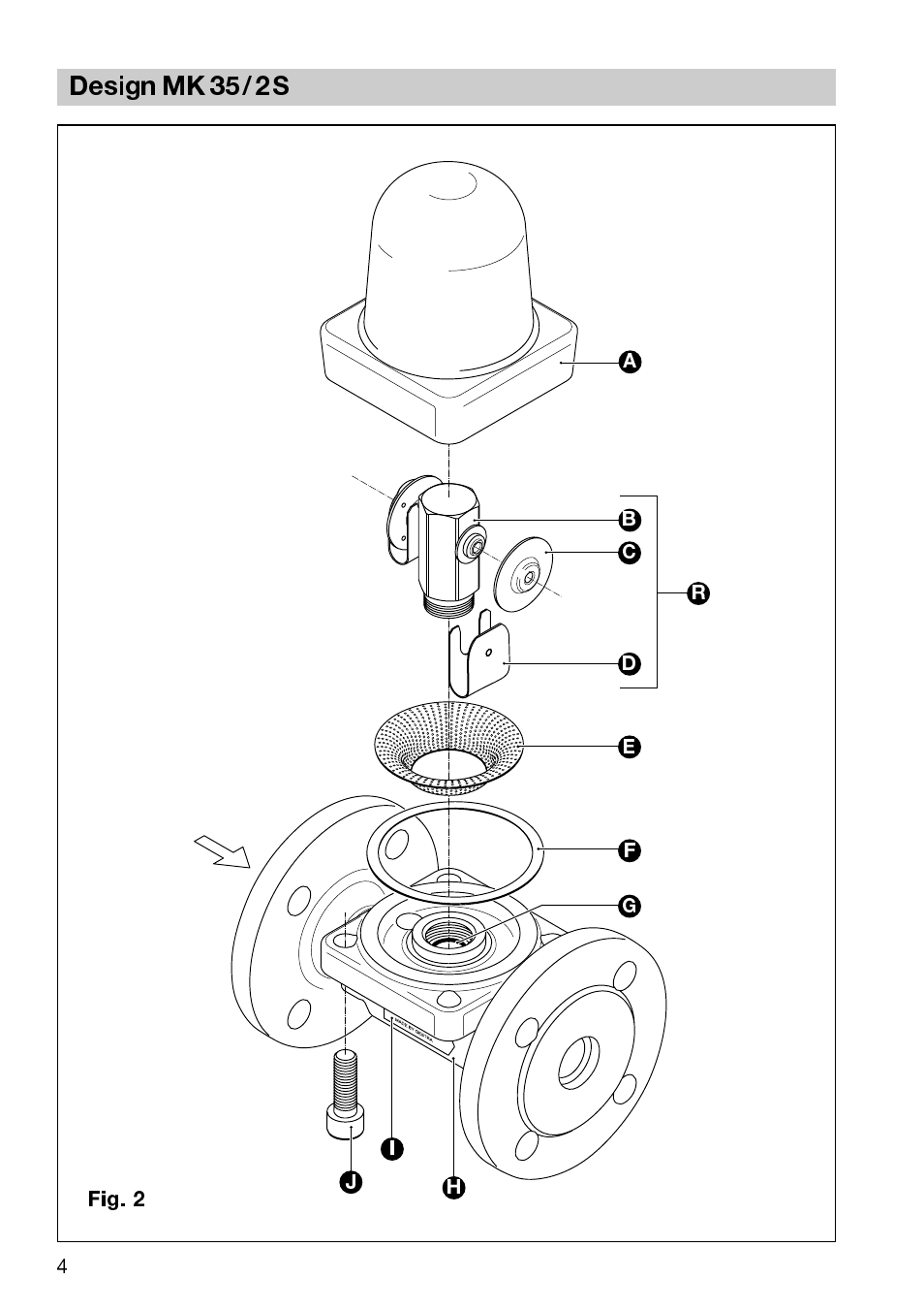 Design mk 35/2s | Flowserve MK35/2S User Manual | Page 4 / 16