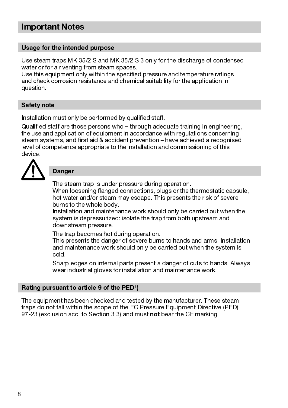 Flowserve MK35/2S User Manual | Page 8 / 16