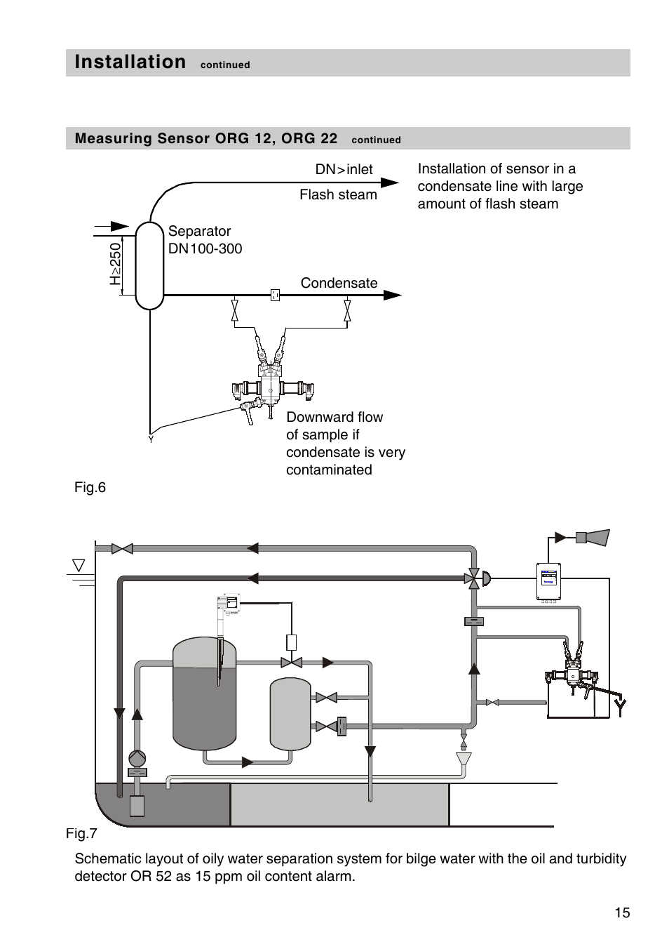 Installation | Flowserve OR 52-5 User Manual | Page 15 / 48