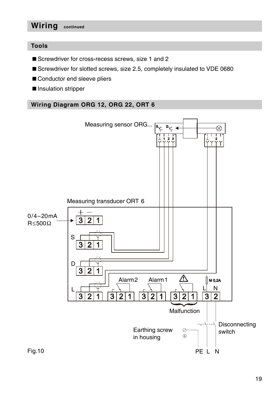 Wiring | Flowserve OR 52-5 User Manual | Page 19 / 48