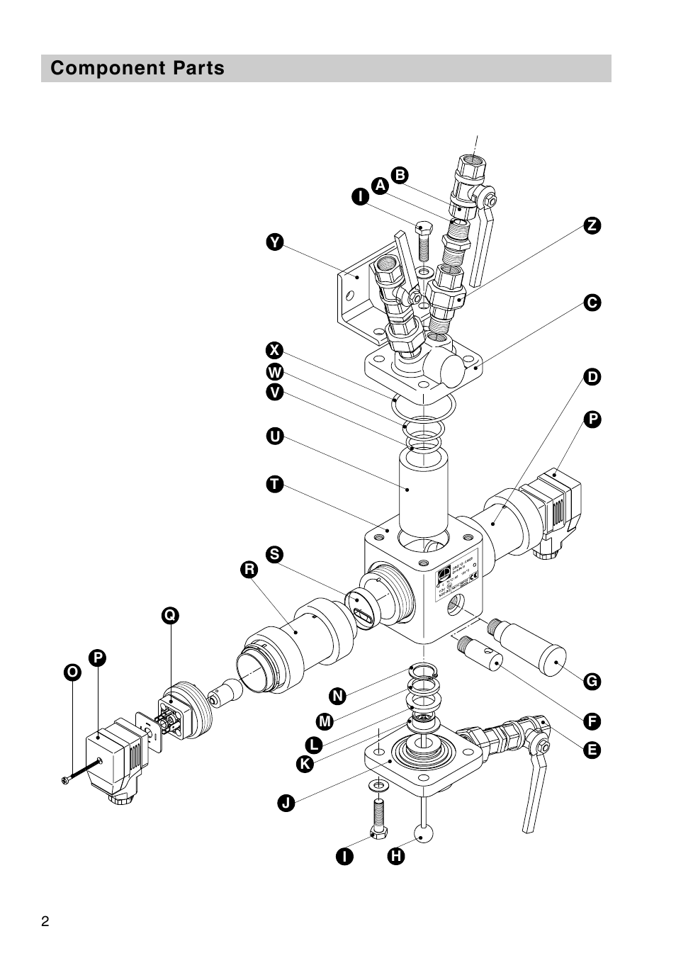 Component parts | Flowserve OR 52-5 User Manual | Page 2 / 48