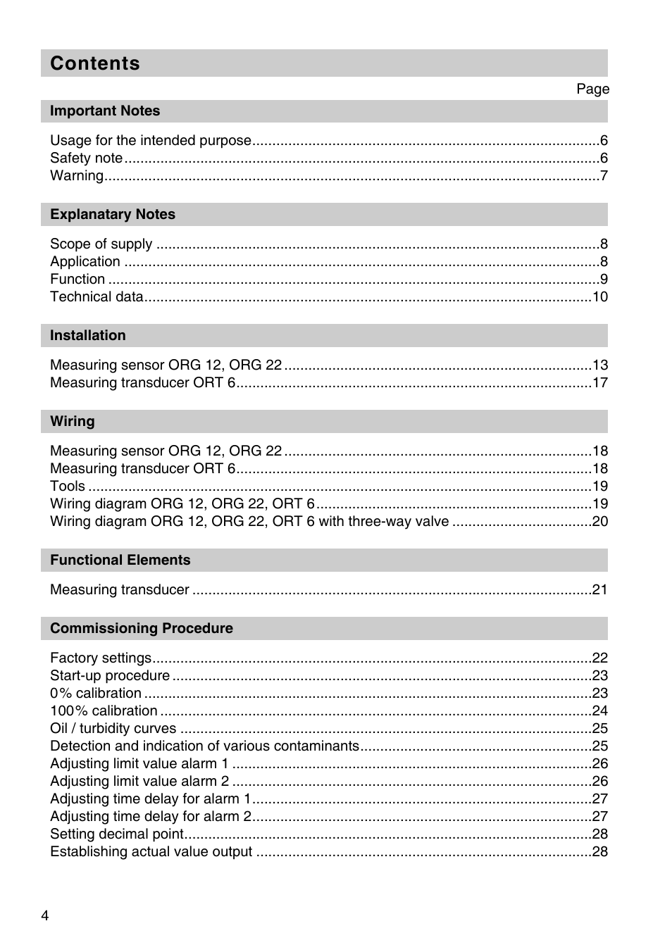 Flowserve OR 52-5 User Manual | Page 4 / 48