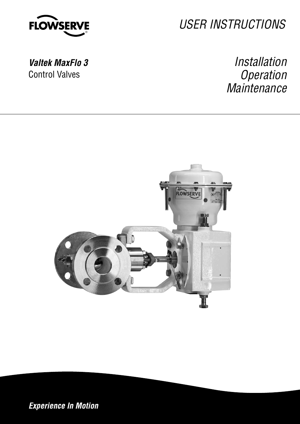 Flowserve Valtek MaxFlo 3 User Manual | 16 pages