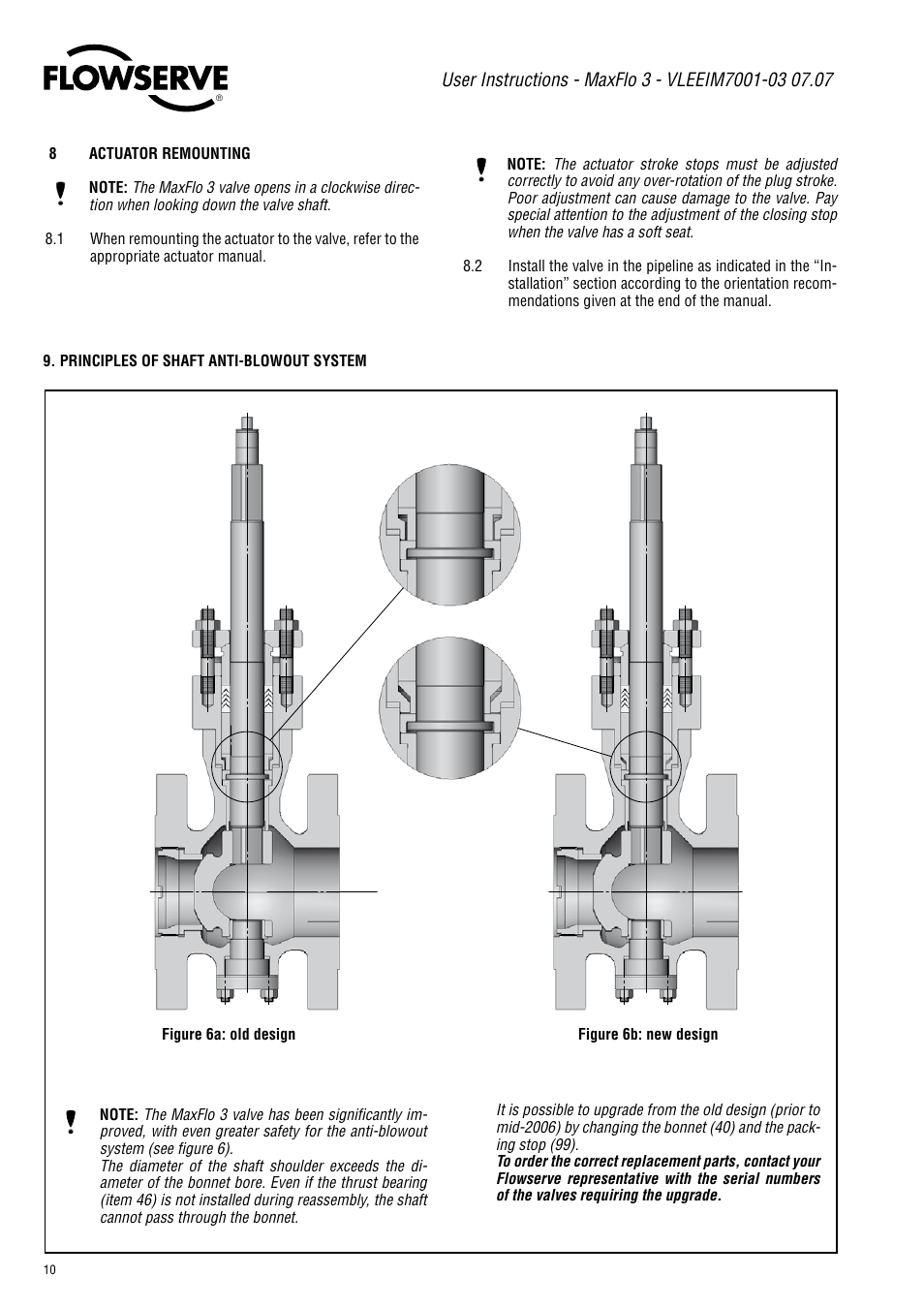 Flowserve Valtek MaxFlo 3 User Manual | Page 10 / 16