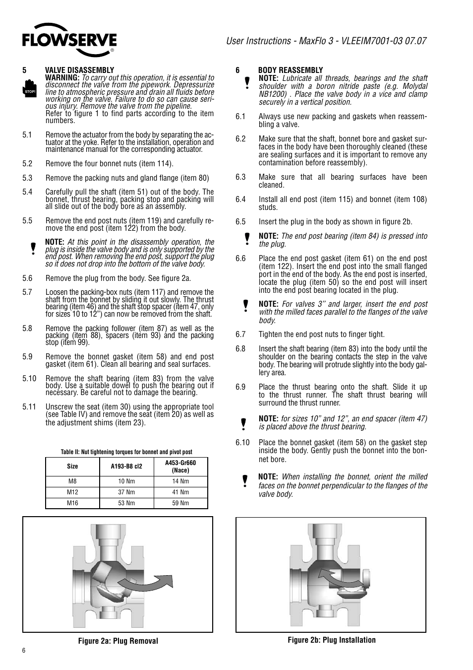 Flowserve Valtek MaxFlo 3 User Manual | Page 6 / 16