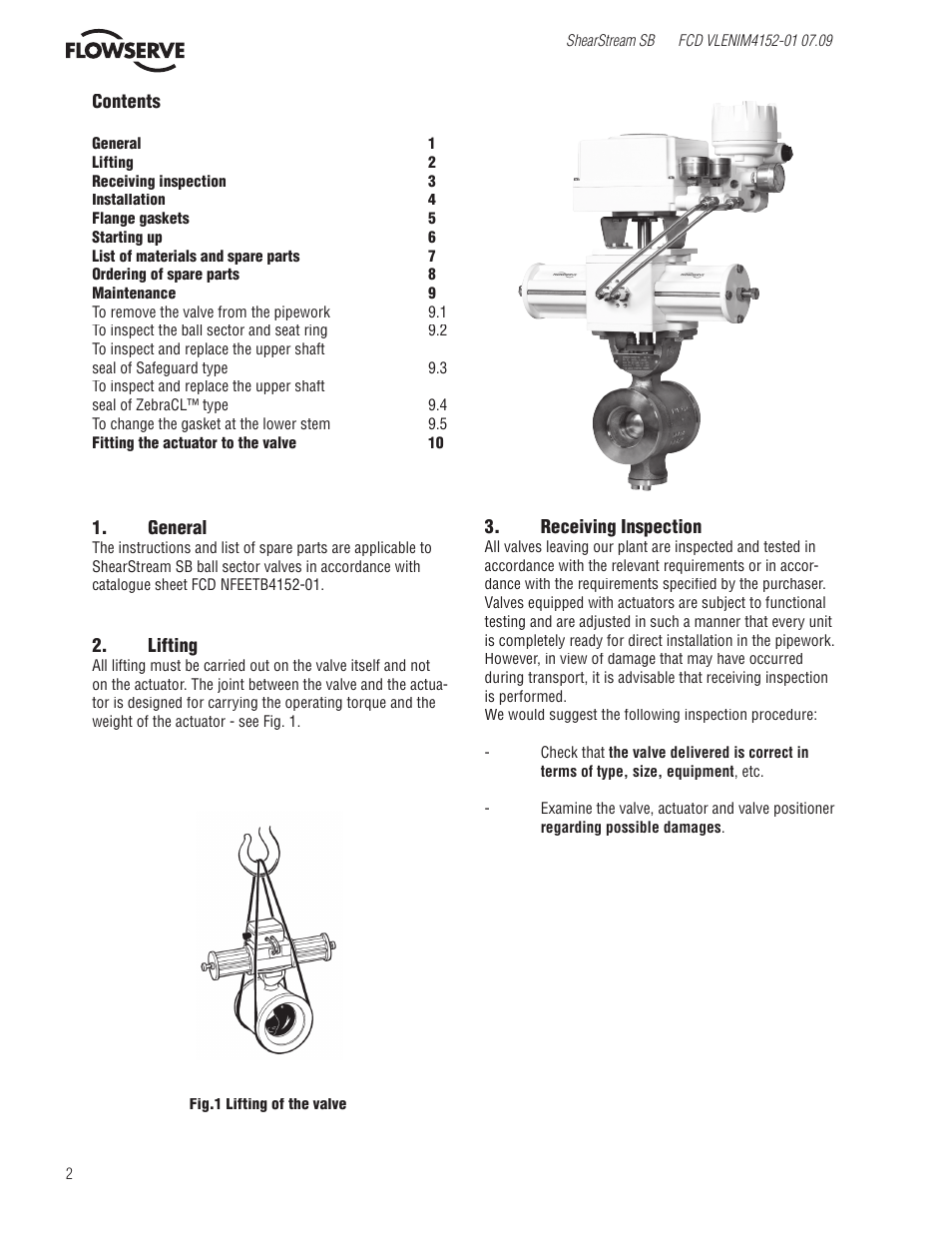 Flowserve SB Control Valves User Manual | Page 2 / 8