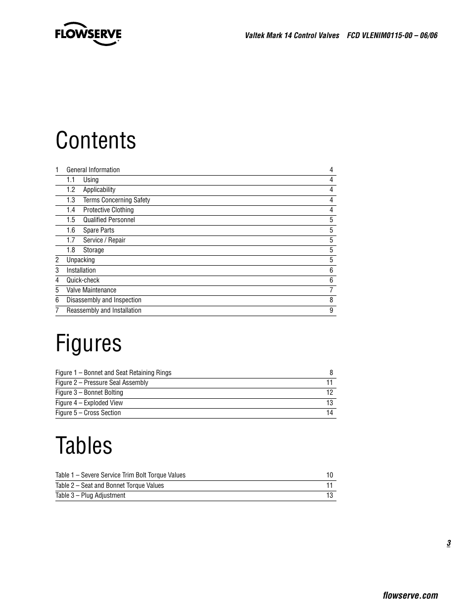 Flowserve Valtek Mark 14 User Manual | Page 3 / 16