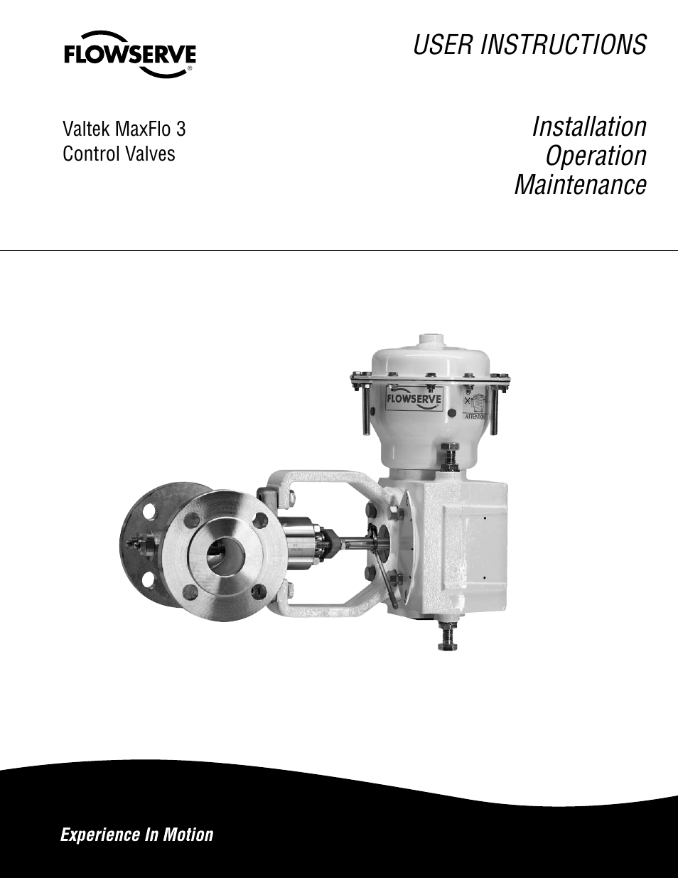 Flowserve Valtek MaxFlo 3 User Manual | 16 pages