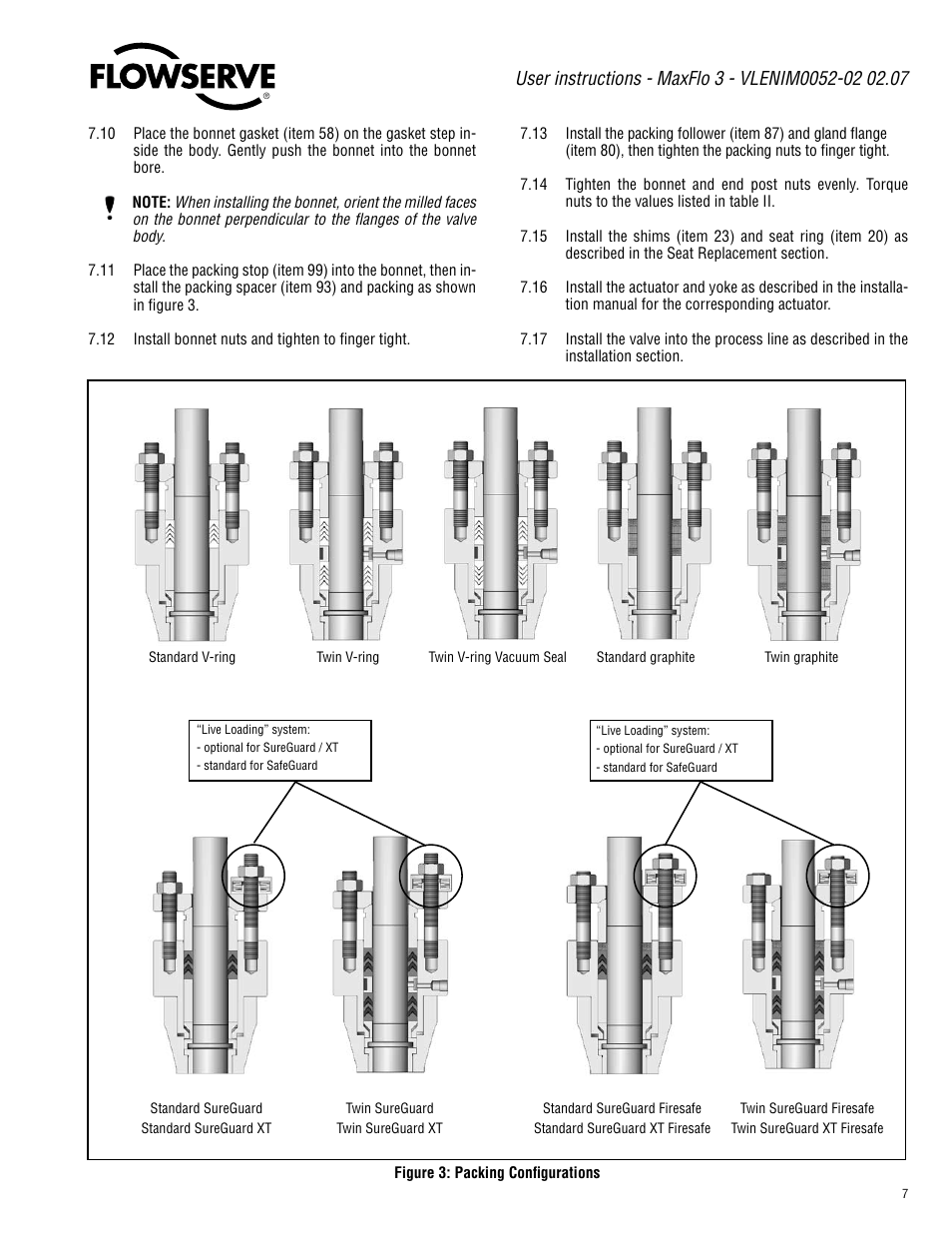 Flowserve Valtek MaxFlo 3 User Manual | Page 7 / 16
