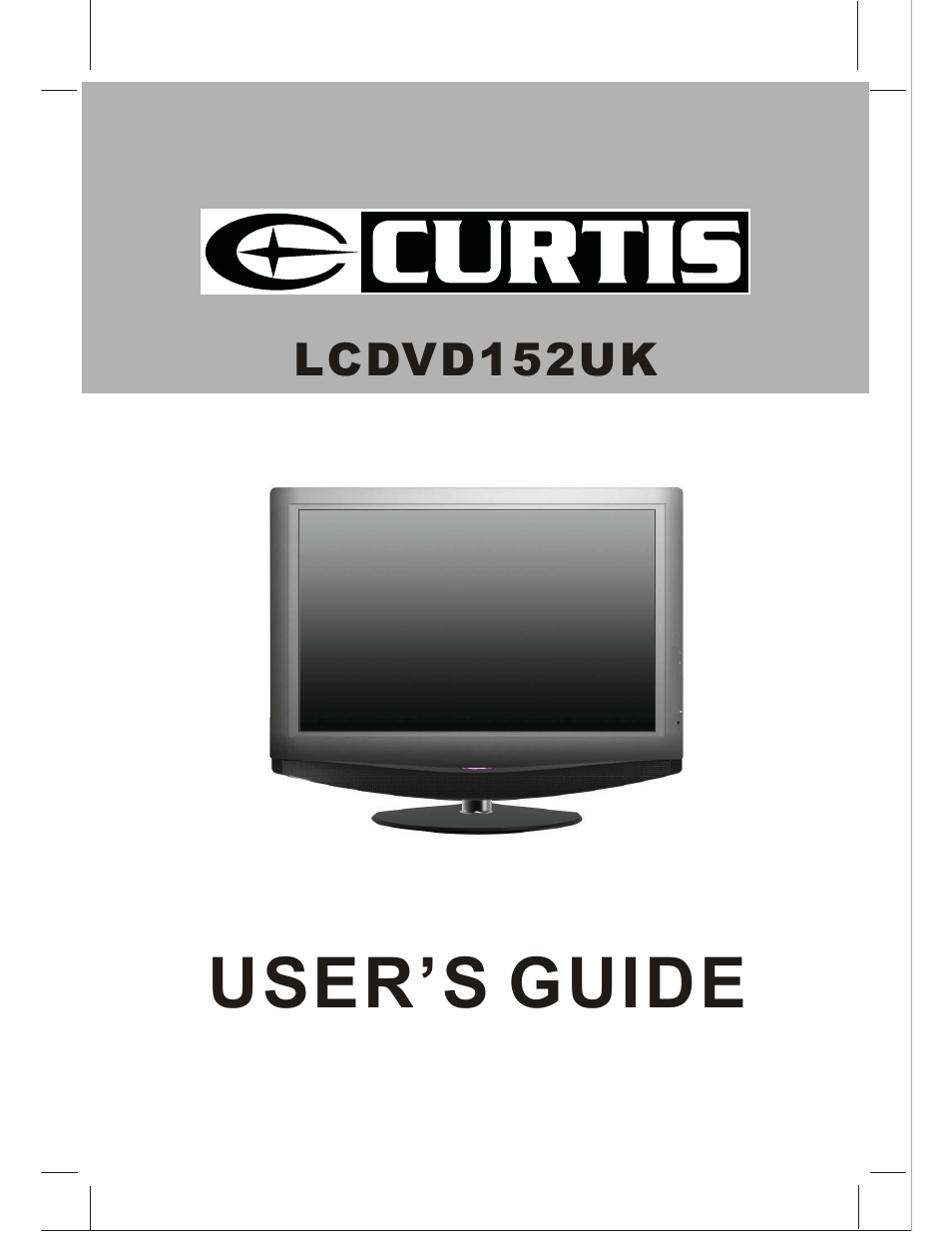 Curtis LCDVD152UK User Manual | 34 pages