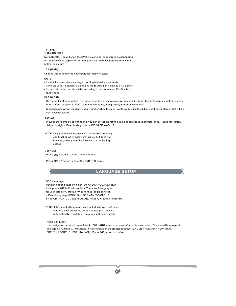 Curtis LCDVD152UK User Manual | Page 30 / 34