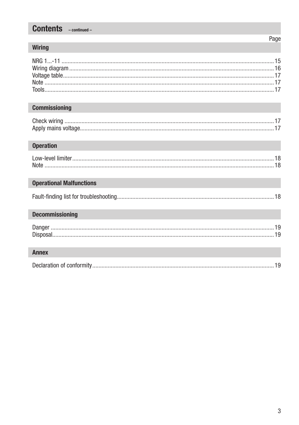 Flowserve NRG 16-11 User Manual | Page 3 / 20