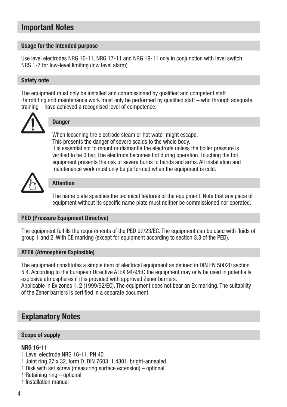 Flowserve NRG 16-11 User Manual | Page 4 / 20