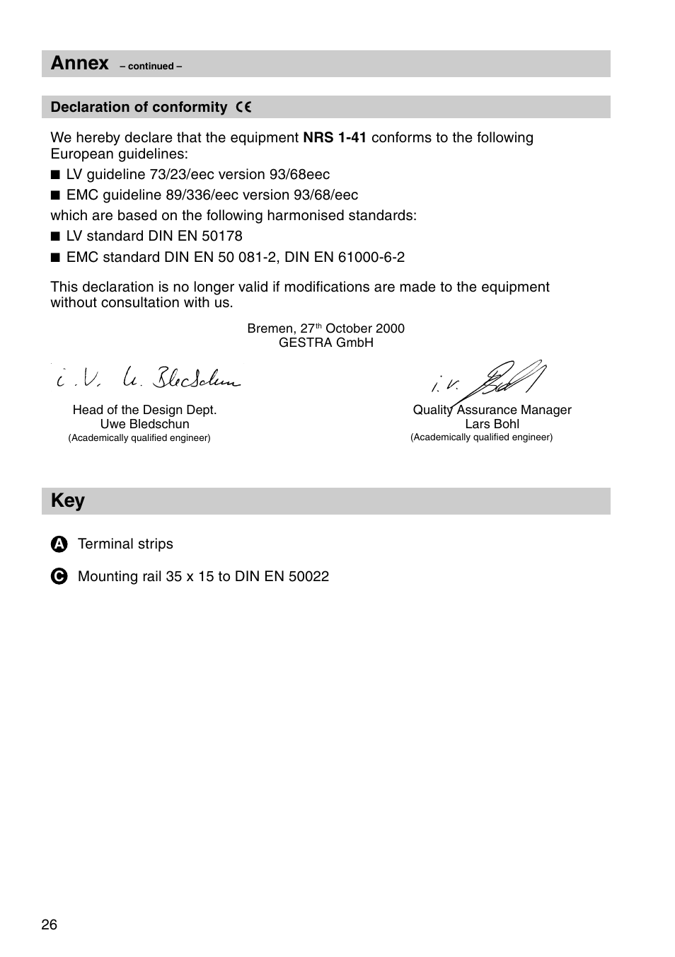 Annex | Flowserve NRS1-41 User Manual | Page 26 / 28